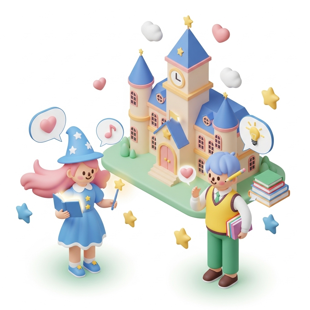 個別サポート アイソメトリック